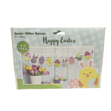 Easter Glitter Banner